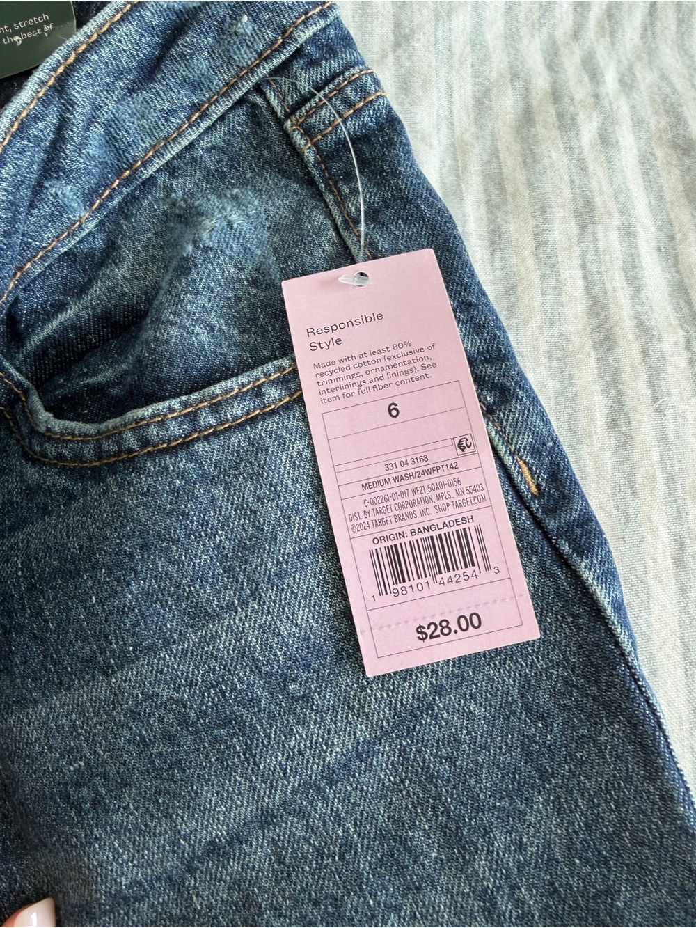 NWT Wild Fable Low Rise Bootcut Jeans Size 6 - Picture 3 of 7